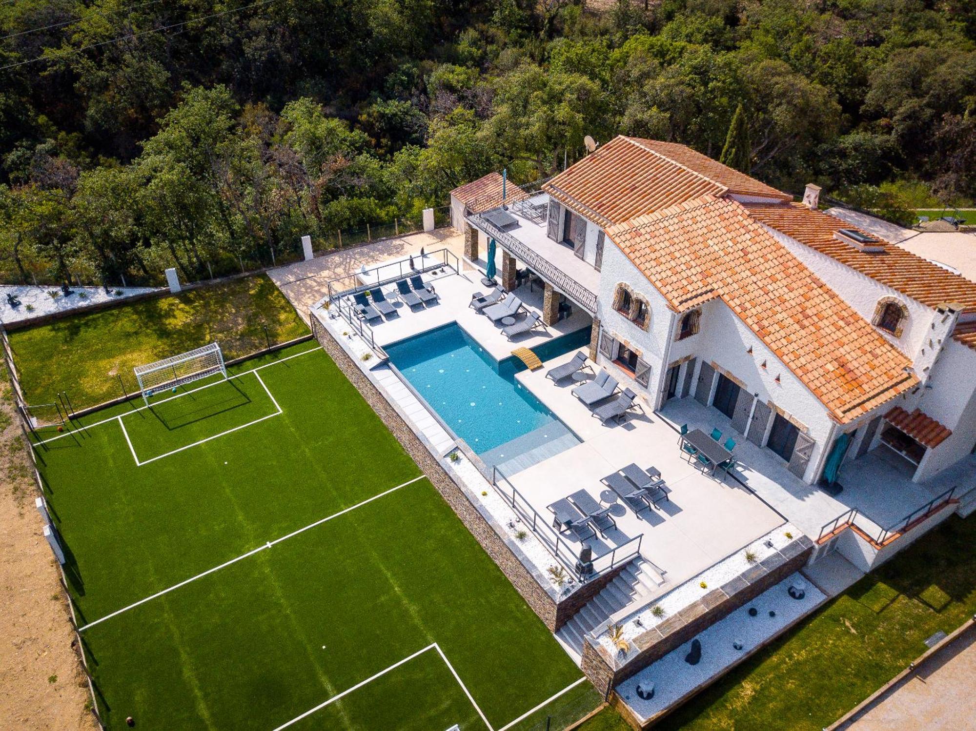 Mas Sureda - Evasion Luxueuse Avec Vue Panoramique Villa Argeles-sur-Mer Bagian luar foto